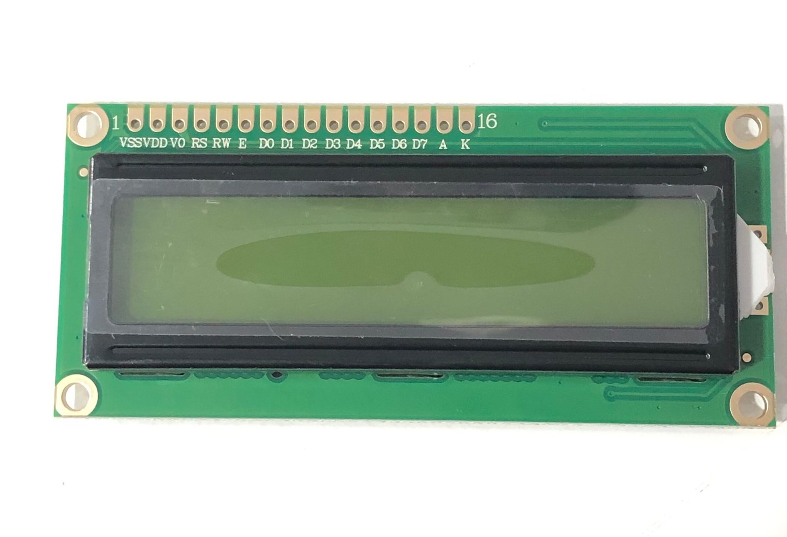 Roboway 1602 Green Backlight LCD Display 16x2 Character