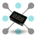 roboway 0.56 inch two-wire AC voltage meter