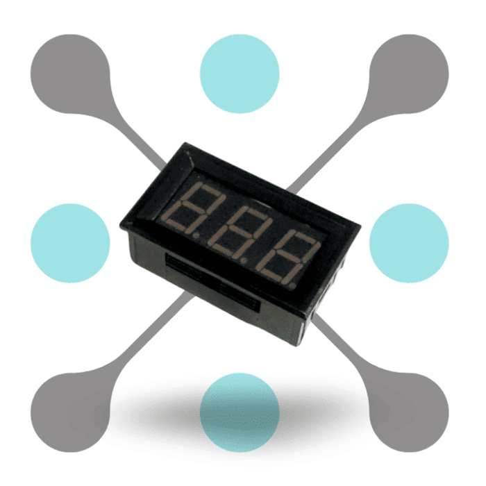 roboway 0.56 inch two-wire AC voltage meter