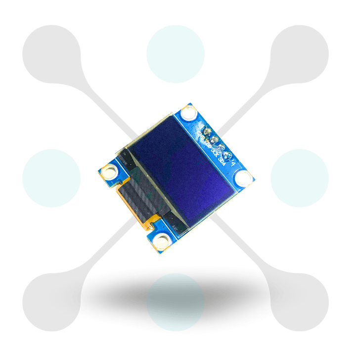 roboway 0.96inch 128X64 I2C SSD1315 4Pin Oled Display Module VDD GND SCK SDA Pin For Arduino