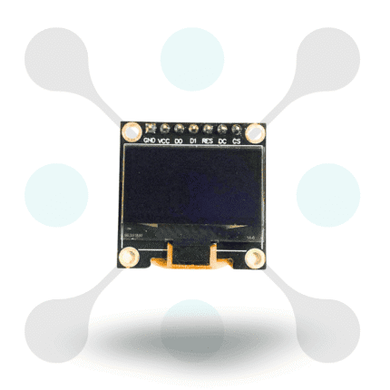 roboway 0.96inch 128×64 Pixel SPII2C 7Pin (Blue) OLED Display Module