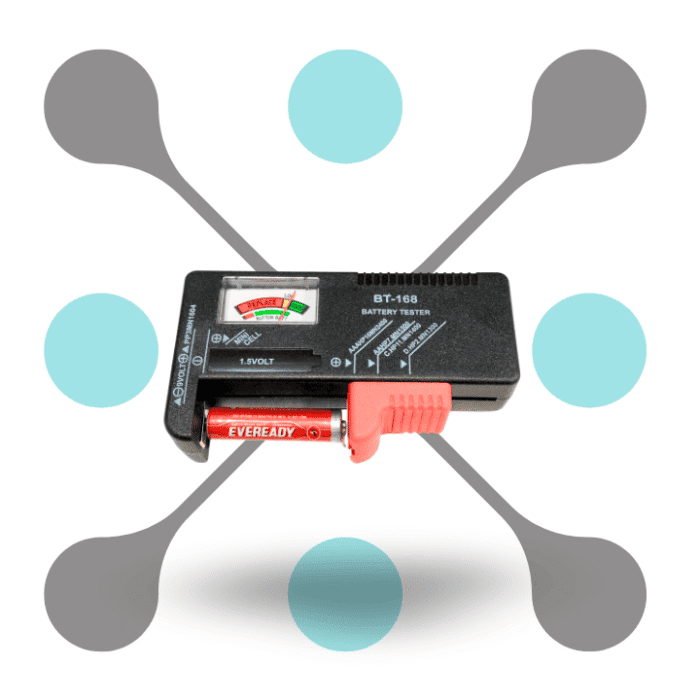roboway 1.5V AA AAA Cell BT-168D Digital Battery Tester BT168 Power Tester BT168D Battery Measuring Instrument BT-168 Battery Checker
