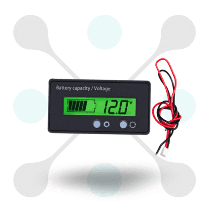 roboway 12-84V 3 Strings Lithium Battery Capacity Meter GY-6GS Green Display