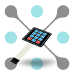 roboway 12 Key 4x3 Matrix Membrane Keypad