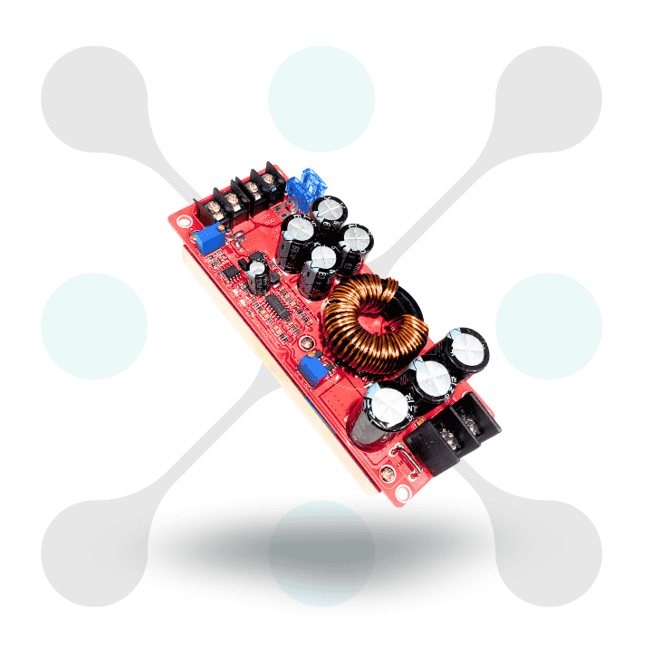 roboway 1200W DC-DC Boost Step Up Converter 8-60V to 12-83V 20A