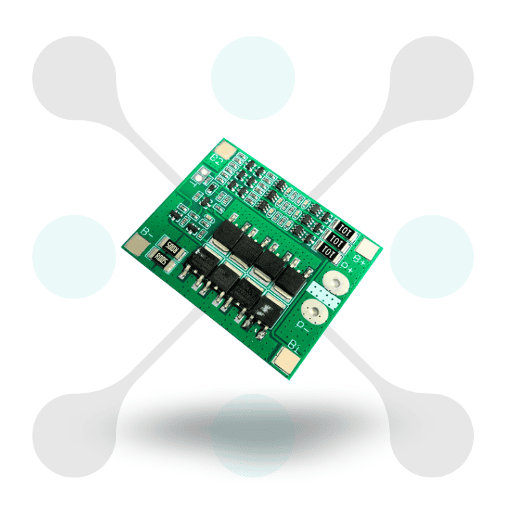 roboway 12V 25A 3S 18650 Lithium Battery Protection Board BMS Module
