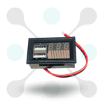 roboway 12V DC Dual USB Digital Voltmeter