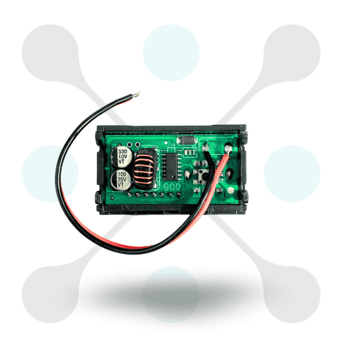 roboway 12V DC Voltmeter with 5V 2A Output