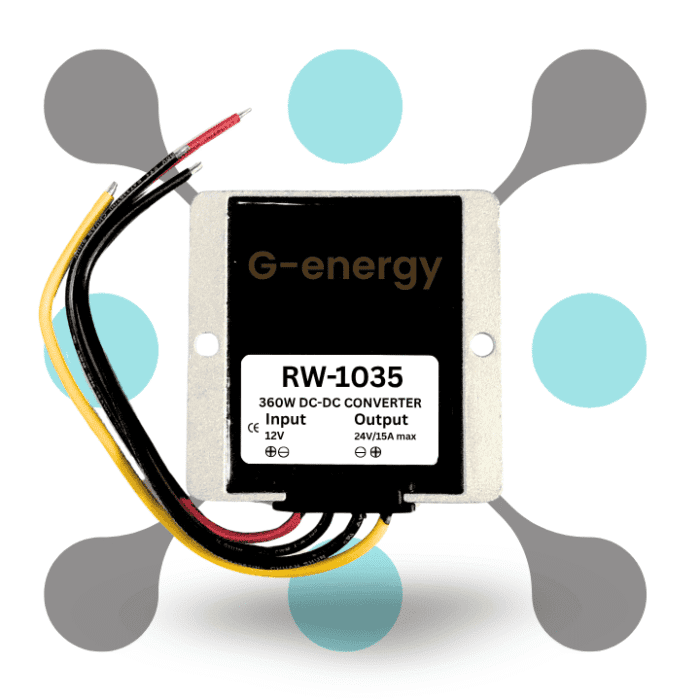 roboway 12V to 24V 360W Dc converter