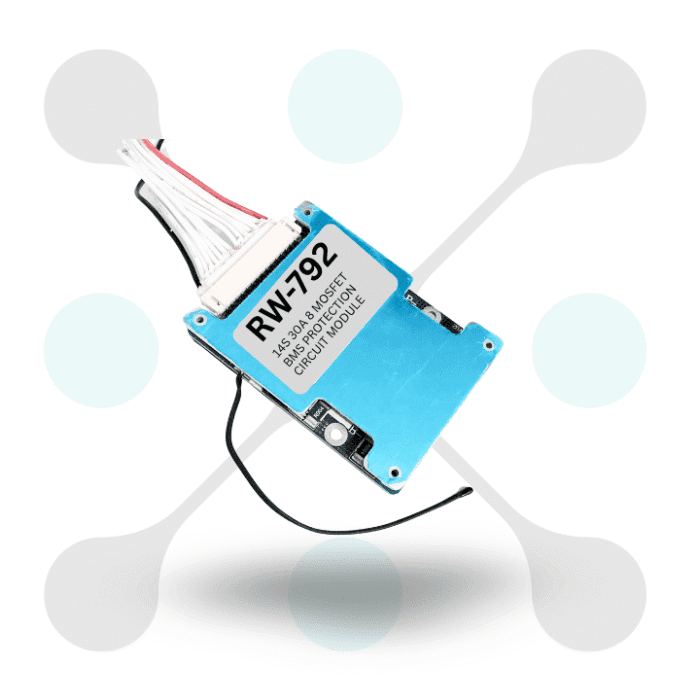 roboway 14s 30a 8 Mos Bms Protection Circuit Board
