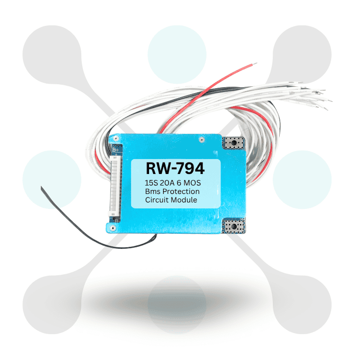 roboway 15S 20A 6 MOS Bms Protection Circuit Module