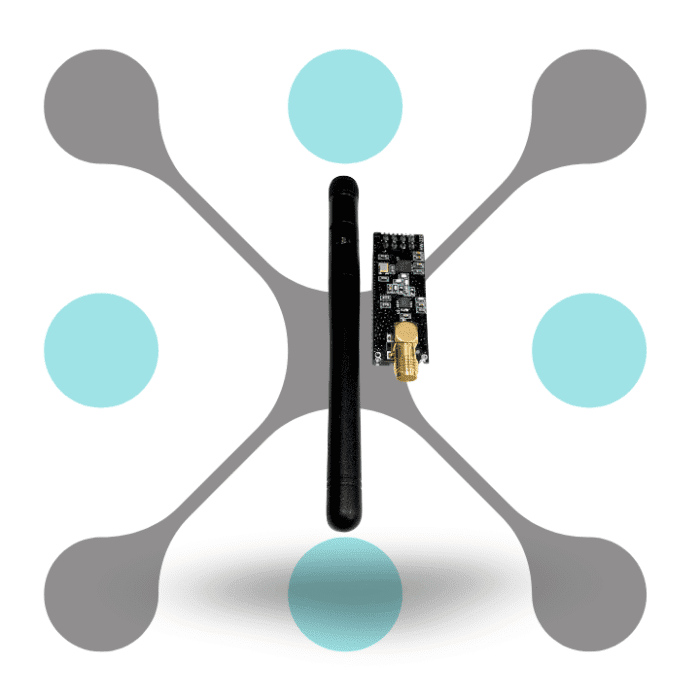 roboway 2.4GHz NRF24L01 transceiver antenna