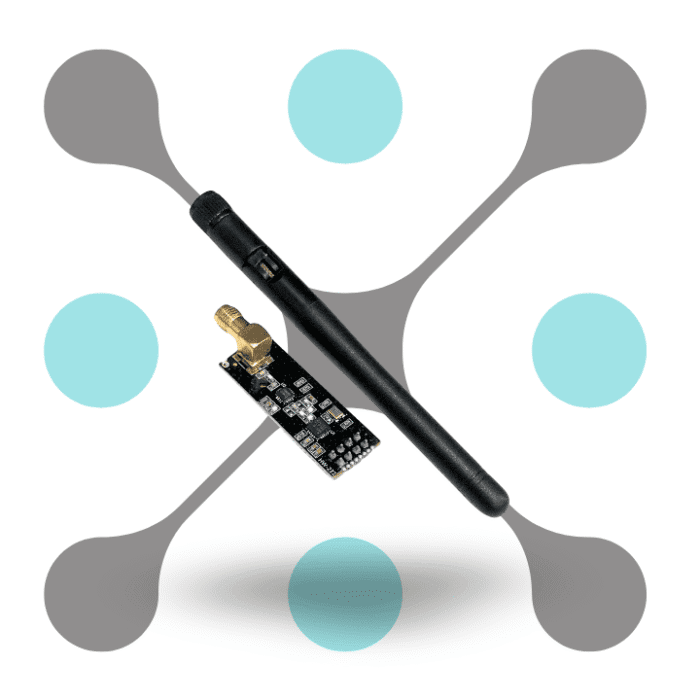 roboway 2.4GHz NRF24L01+PA+LNA SMA Transceiver Antenna