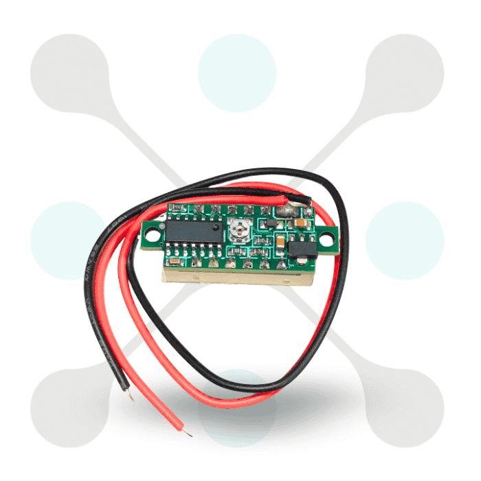 roboway 3.5V-30V Two Wire Digital Voltmeter