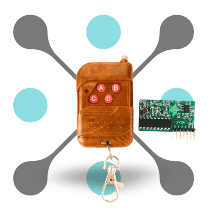 315Mhz 4 Channel Four Button RF Remote