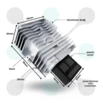 roboway 36V 48V 72V To 5V 20A dc converter