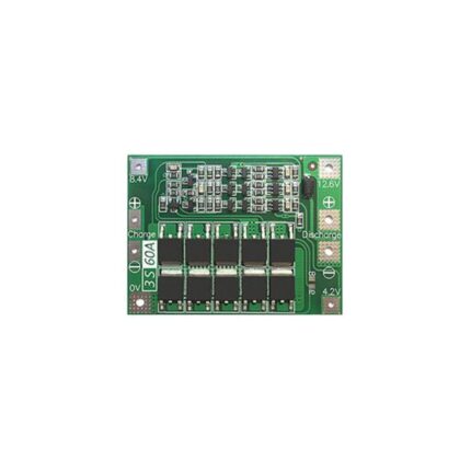 roboway 3s 60a 18650 lithium battery charger bms protection board