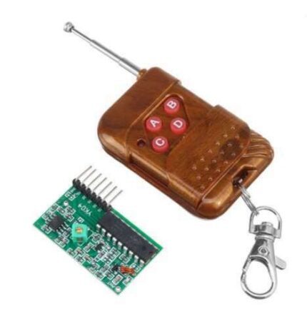 roboway 4 channel wireless four button rf remote control transceiver module mode non locking