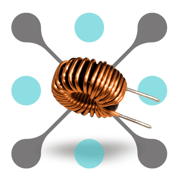 roboway 47 micro henry magnetic inductor coil