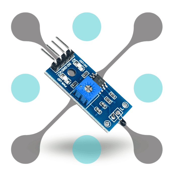 roboway 4PIN NTC Thermistor Temperature Sensor Module