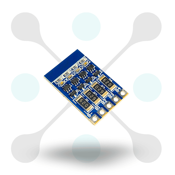 roboway 4S 14.8V BMS 18650 Lithium Battery Equalization Board