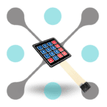 roboway 4x4 membrance keyboard module