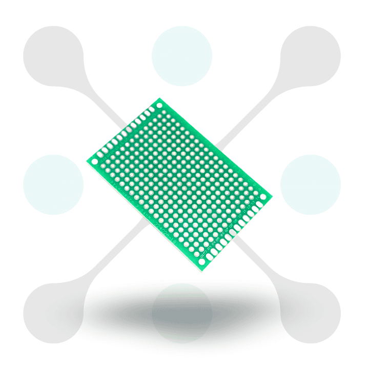 roboway 4x6 cm Double Sided Universal PCB Prototype Board