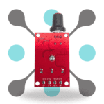 roboway 6-28V 3A pwm motor speed controller