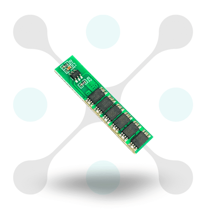 roboway 6 MOS 1S 18650 3.7V Lithium Battery Protection Plate