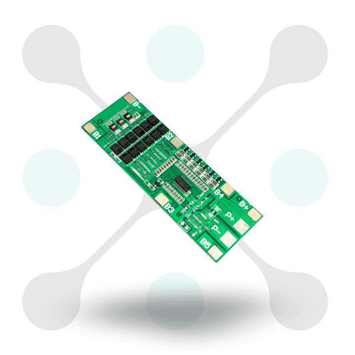 roboway 6S 40A 24V Bms 18650 Lithium Battery Protection Board