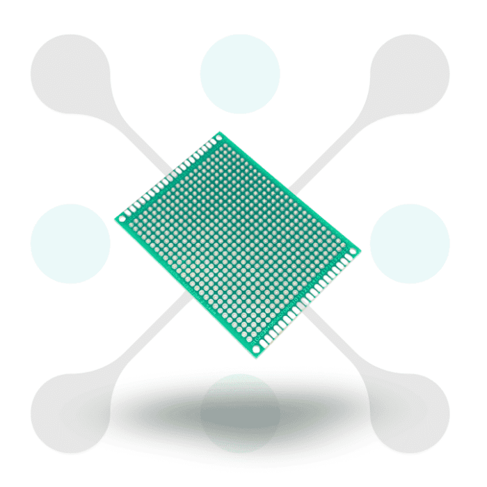 roboway 6x8 cm Double Side Universal PCB Prototype Board