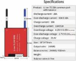 roboway 7s 20a daly bms for lithium battery