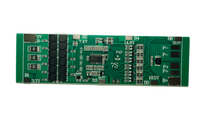 roboway 7s 40a 24v bms 18650 lithium battery protection board