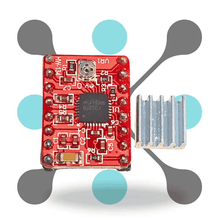 roboway A4988 Stepper Motor Driver Module