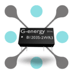 roboway B1203S-2WR3 12V to 3.3V 2W 606mA DC to DC Isolation Voltage 1500VDC Power Module Converter