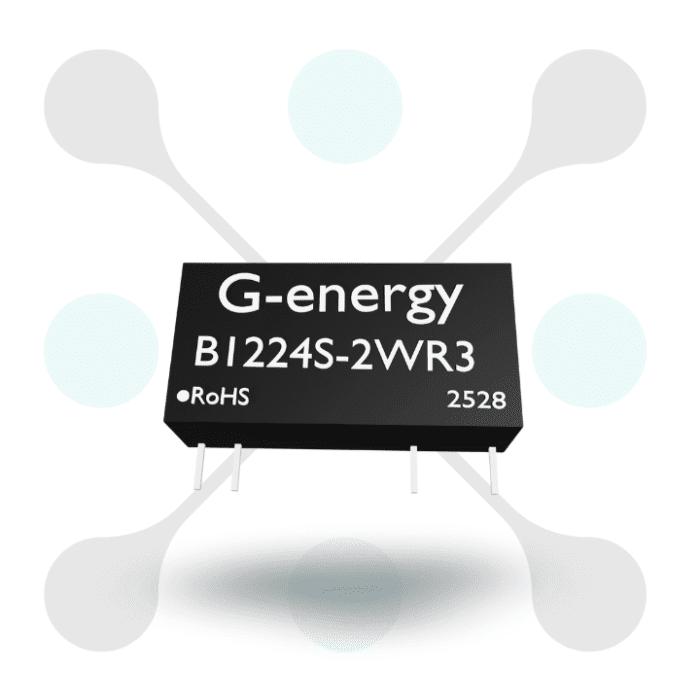 roboway B1224S-2WR3 12V to 24V 83mA 2W Dc Dc Converter 1500VDC Isolation Voltage Power Module