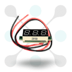roboway Blue Digital Display 0.28inch 3.5V-30V Two Wire DC Voltmeter