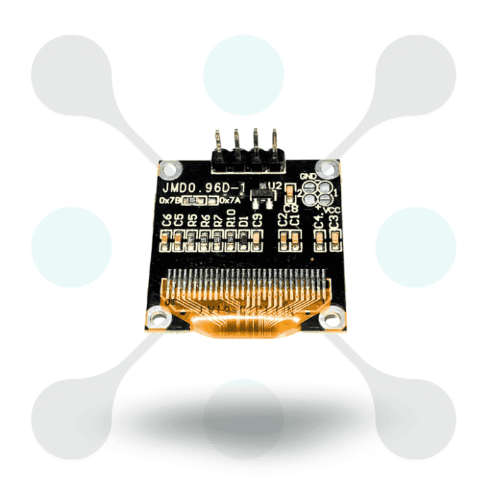 roboway Blue I2C IIC 4pin OLED Display