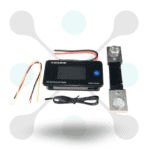 roboway Color Lcd Digital Wattmeter Dc 0-200V 100A Voltmeter Ammeter Power Meter Indicator With Shunt