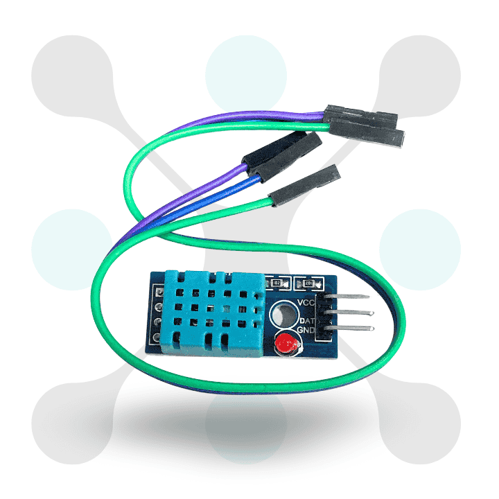 roboway DHT11 Temperature And Humidity Sensor Module with LED