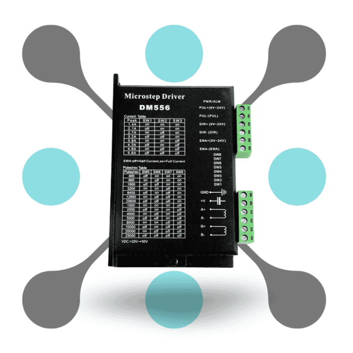 roboway DM556 Digital Stepper Motor Driver for CNC Drivers Controller 3D Printer Accessories