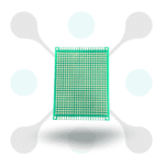 roboway Double Side PCB Board 6x8 cm