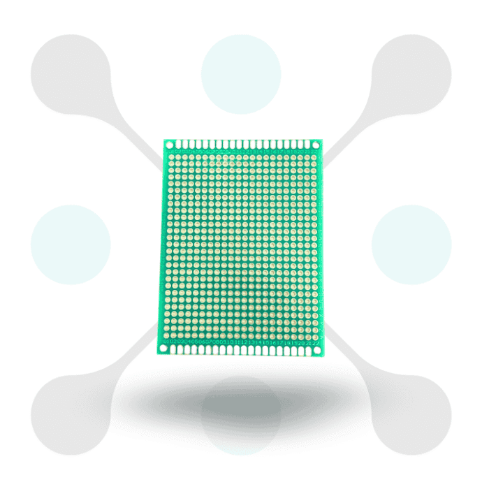 roboway Double Side PCB Board 6x8 cm