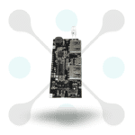 roboway Dual USB 5V 1A 2.1A PCB Power Module with LCD
