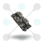 roboway Dual USB 5V 1A 2.1A PCB Power Module with LCD For Lithium Battery