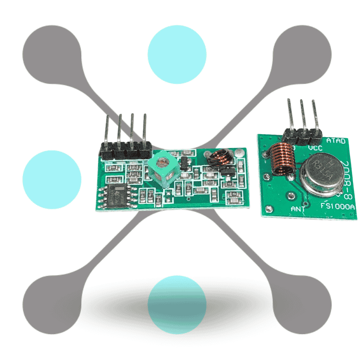 roboway FS1000A 315mHz RF Transmitter Receiver Module