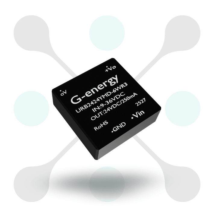 roboway G-Energy URB2424YMD-6WR3 24V to 24V 6W 250mA Isolated Dc Power Module Converter- DIP Package