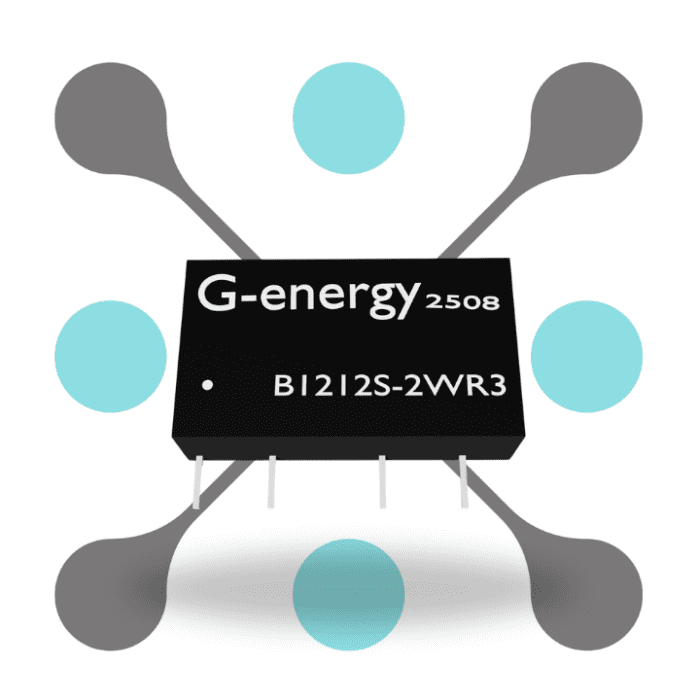 roboway G energy B1212S-2WR3 12V to 12V 167mA 2W Dc Dc Converter Isolated Power Module