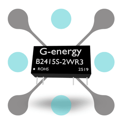 roboway G energy B2415S-2WR3 24V to 15V 2W 133mA DC DC converter isolated power module