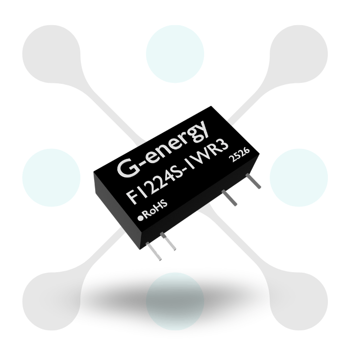 roboway G-energy F1224S-1WR3 12V to 24V 1W 41mA Isolated Dc Dc Converter SIP Package Module